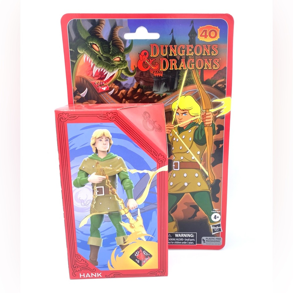 2023 Dungeons and Dragons Cartoon Animated Classics HANK 6" Action Figure New